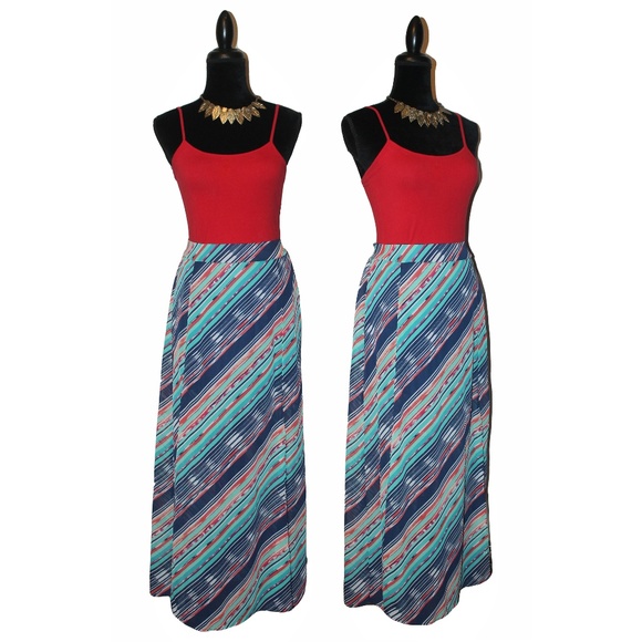 Maurices Front Slit Chiffon Maxi Skirt - Picture 3 of 7